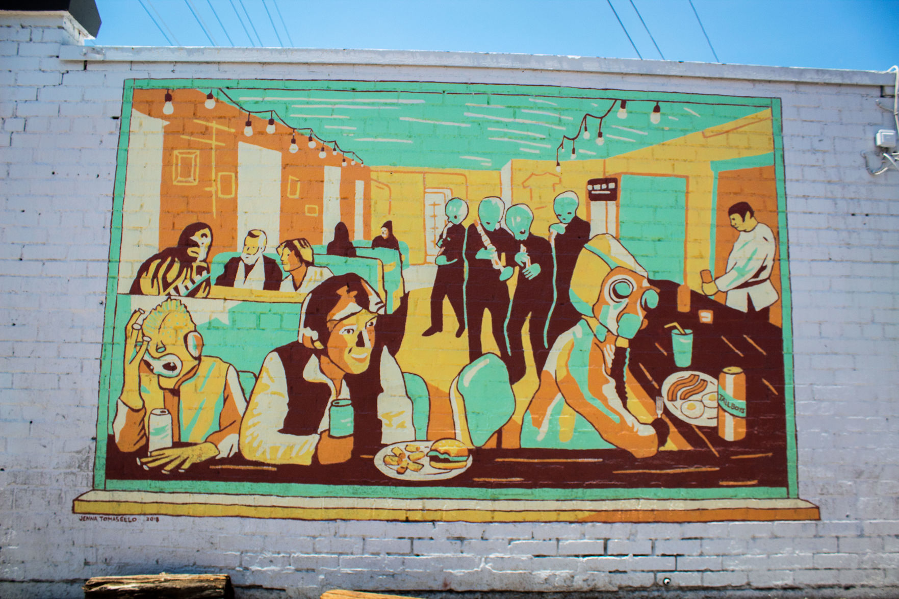 Tallboys mural
